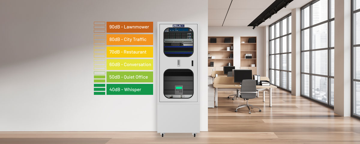 Whisper-quiet IT equipment storage for any environment | Zella DC