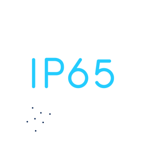 IP65 - dust & water